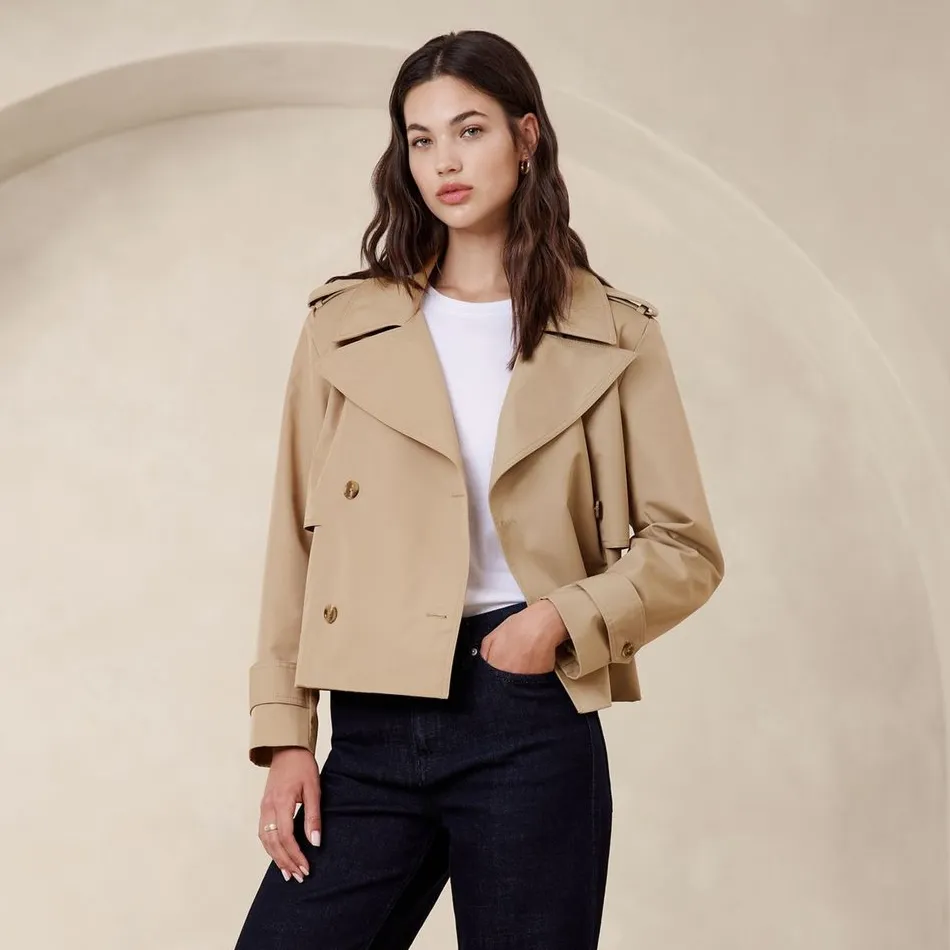 Short Trench Coat